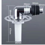 Factory Supply Stainless Steel Square Shower Washing Machine Floor Drain