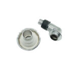 Xunjia/xinzhijia – Electroplate Plastic Elbow Single Leakage Set for Washing Machine Hose Tube Connector