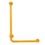 KJ-5070 L-shaped Handrail – Çok Yönlü Paslanmaz Çelik Plus ABS Banyo Küpeştesi