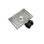 10*15cm Rectangular Light Bamboo Pattern 201stainless Steel Kitchen Shower Bathroom Plastic Magnetic Suspension Core Floor Drain