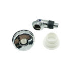 Xunjia/xinzhijia – Electroplate Plastic Elbow Single Leakage Set for Washing Machine Hose Tube Connector