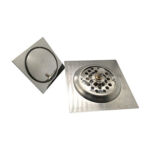 10X10 And 15X15 Concealed Footrest Bouncing Floor Drain