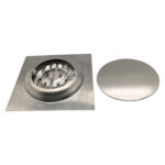 15X15 Concealed Screw Cover Floor Drain