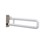 KJ-6020 Flip-up Armrest Thickened Version – the Versatile Stainless Steel Plus ABS Bathroom Handrail