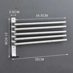 Xunjia/xinzhijia – Factory Direct Selling Hotel Rotary Bathroom Movable Towel Rack Bath Towel Rack