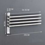 Xunjia/xinzhijia – Factory Direct Selling Hotel Rotary Bathroom Movable Towel Rack Bath Towel Rack