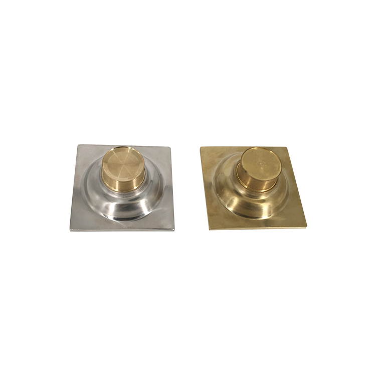 Small edge straight discharge disposable odor proof floor drain