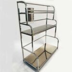Xunjia/xinzhijia – New Modern Customized Open Kitchen Household Storage Rack Three-layer Shelf Storage Rack