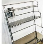 Xunjia/xinzhijia – New Modern Customized Open Kitchen Household Storage Rack Three-layer Shelf Storage Rack