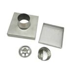 Xunjia/xinzhijia – Wholesale 2mm Thick The Invisible Tile Insert 304 Stainless Steel Square Floor Drain