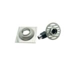 Factory Direct Sale 3 Mm de espessura 201 Stainless Steel Linear Floor Drain with Plastic Elbow Washing Machine Hose Connector Set