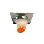 Cống sàn bằng thép không gỉ hình vuông có bộ phận lọc trong phòng tắm mới
