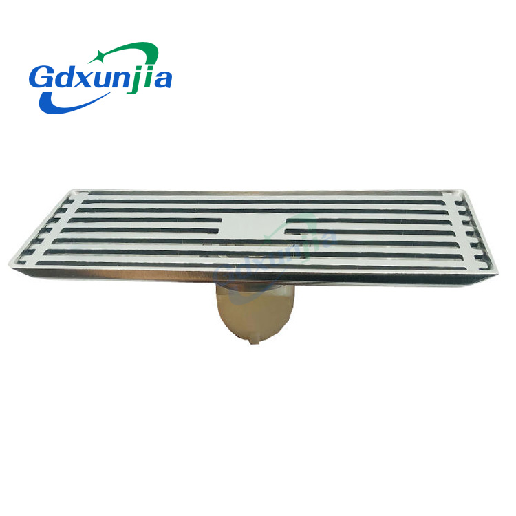 Hot Sale 201 Stainless Steel 8*20 8*30cm Thickened Bathroom High Quality Durable Floor Drain