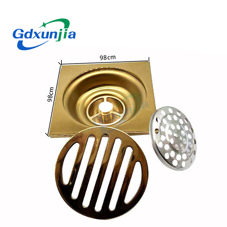 Stainless Steel Bathroom Drainage Closed Floor Drain Shower Circular Shower Floor Drain