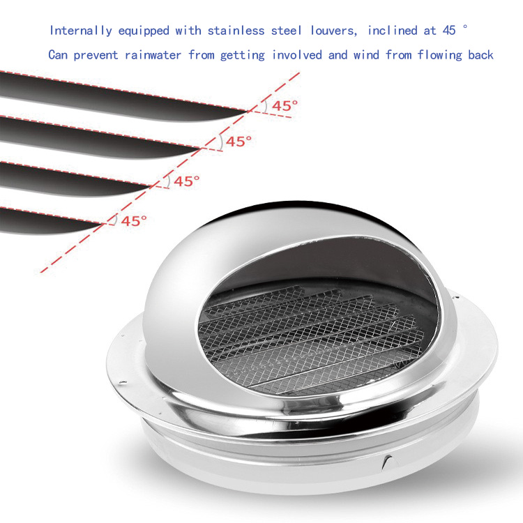 Xunjia/xinzhijia – High Quality 201 Stainless Steel Air Vents Cover with Insect Screen