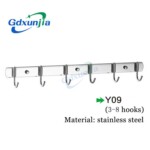 Discover Versatile Stainless Steel Clothes Hooks for Your Bathroom
