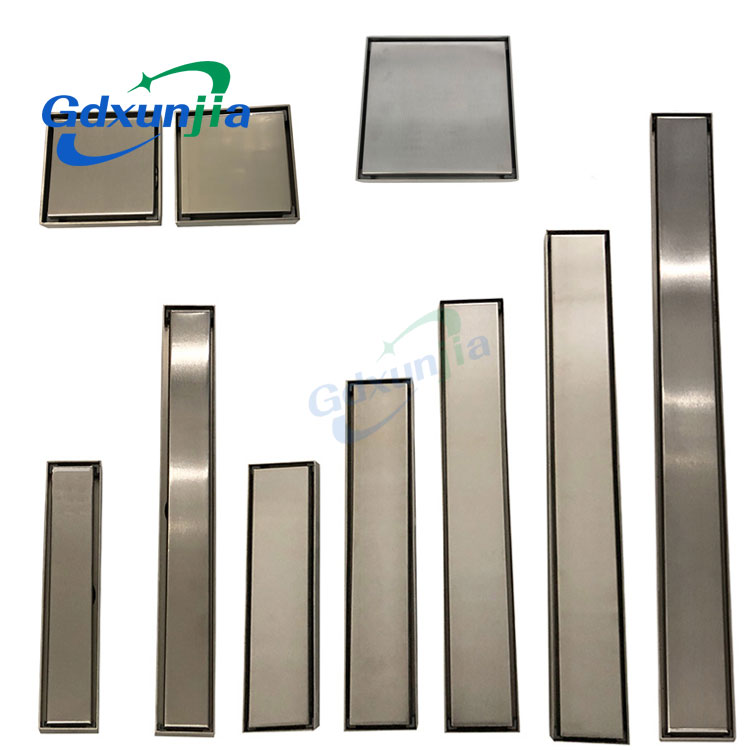 Hidden thickened stainless steel floor drains, different sizes can be customized